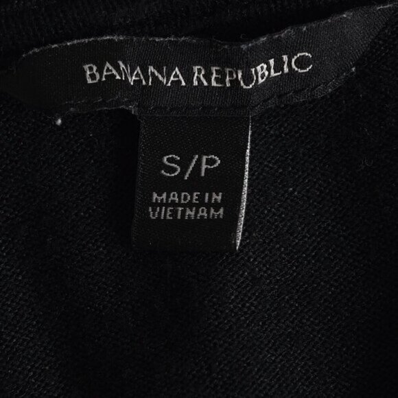 Banana Republic Luxespun Long Cardigan Black Size Small - Picture 8 of 9